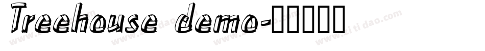 Treehouse demo字体转换